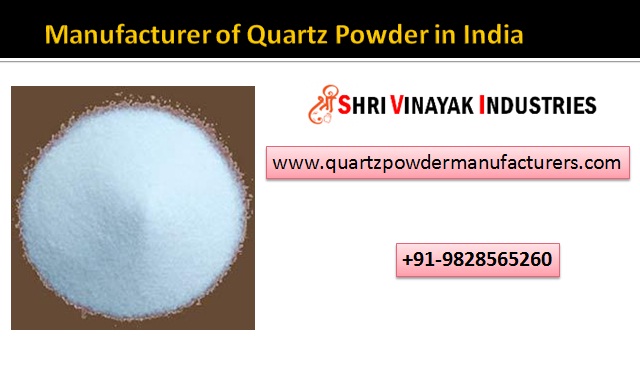 Supplier of Quartz Powder, sand, lumps in India best price
