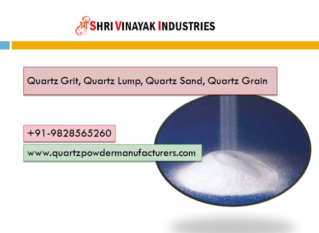 Manufacturer and Supplier of Quartz Powder, sand, lumps in India